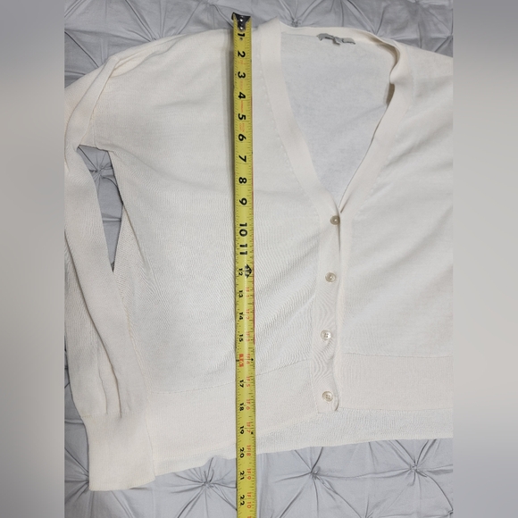 Madewell Cream Cardigan Women's Size XS - Picture 3 of 10
